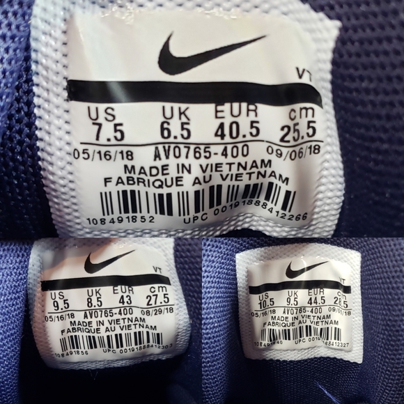 Cav Empt Nike Air Max 95 Blackened Blue 💥🆕️ - Picture 4 of 8